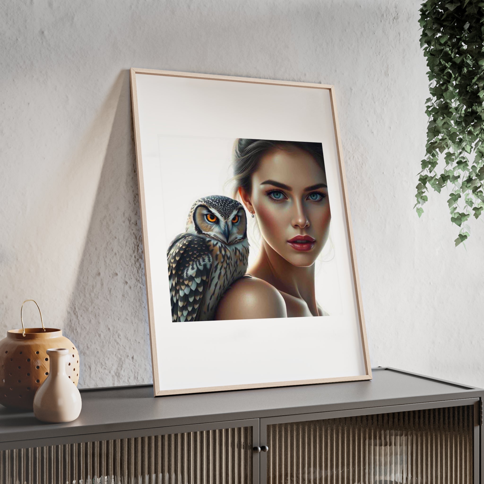 Poster mit Holzrahmen, Art.-Nr. AP 00130 P