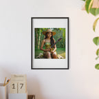 Poster mit Holzrahmen, Art.-Nr. AP 00104 P