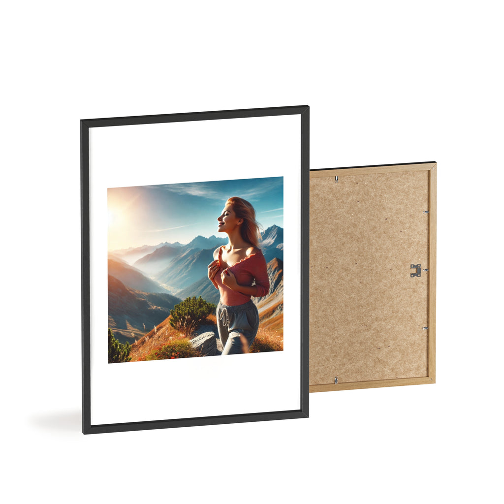 Poster mit Holzrahmen, Art-Nr. AP 00132 P