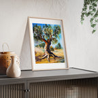 Poster mit Holzrahmen, Art.-Nr. AP00125 P