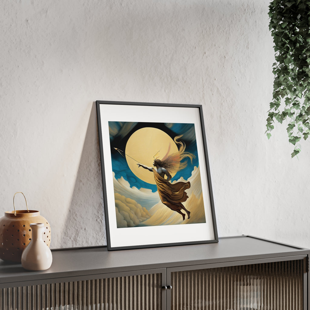 Poster mit Holzrahmen, Art.-Nr. FY 00118 P