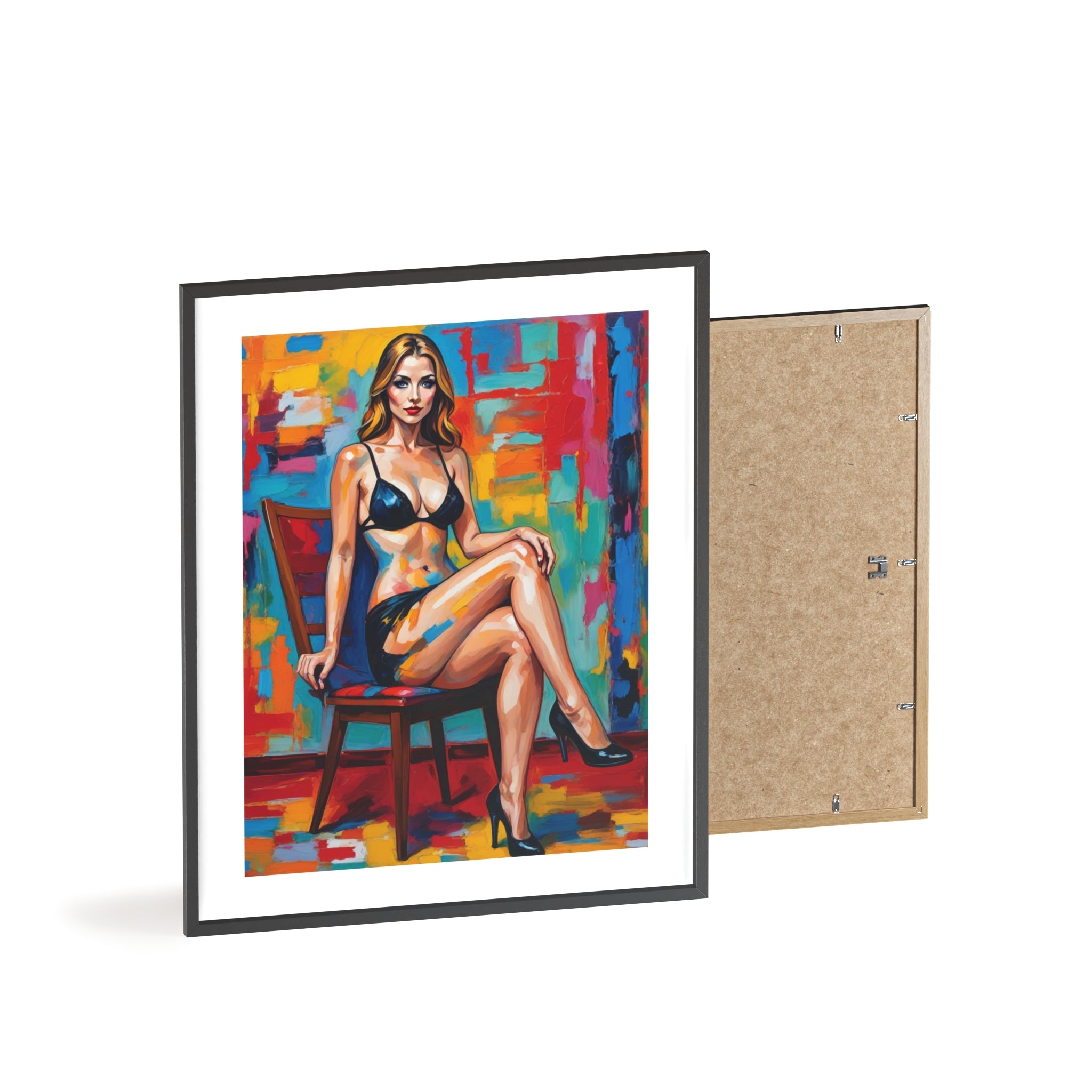 Poster mit Holzrahmen, Art.-Nr. AP 00145 P