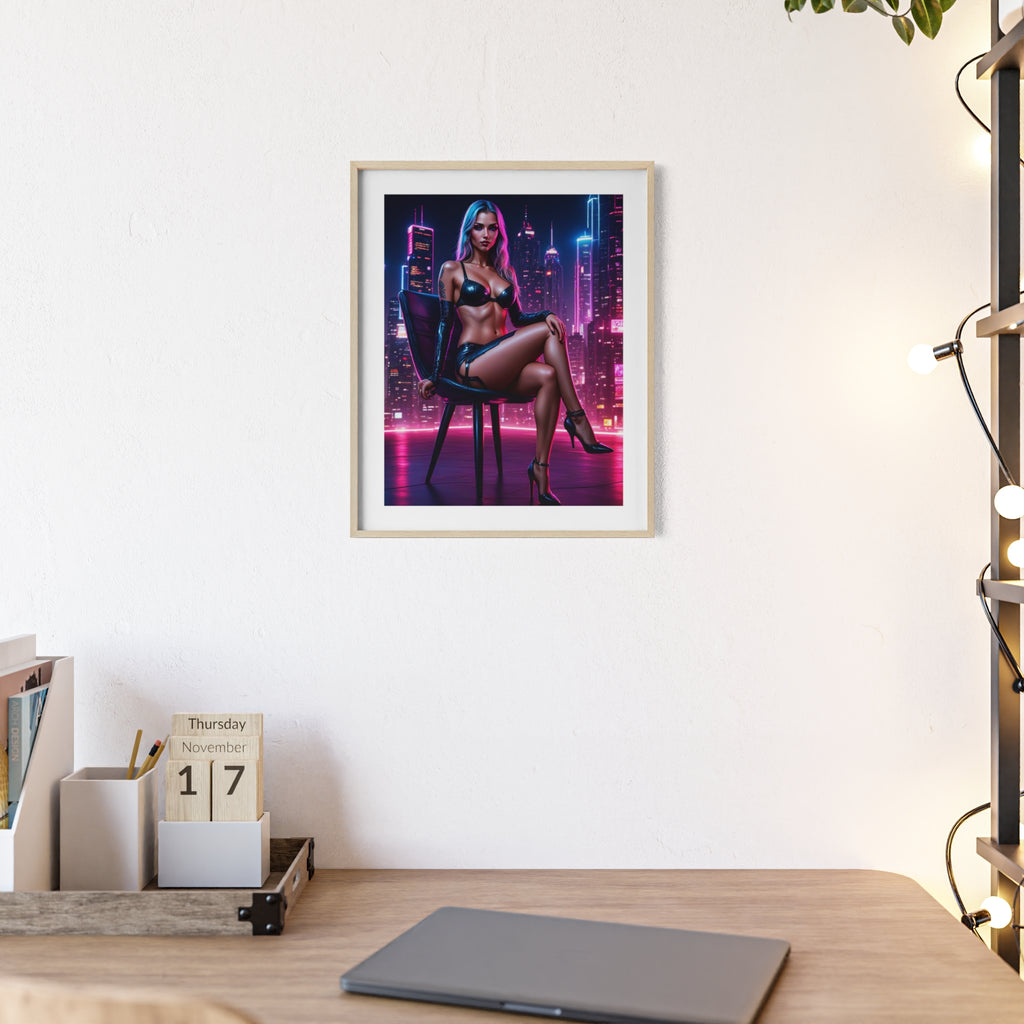 Poster mit Holzrahmen, Art.-Nr. AP 00146 P