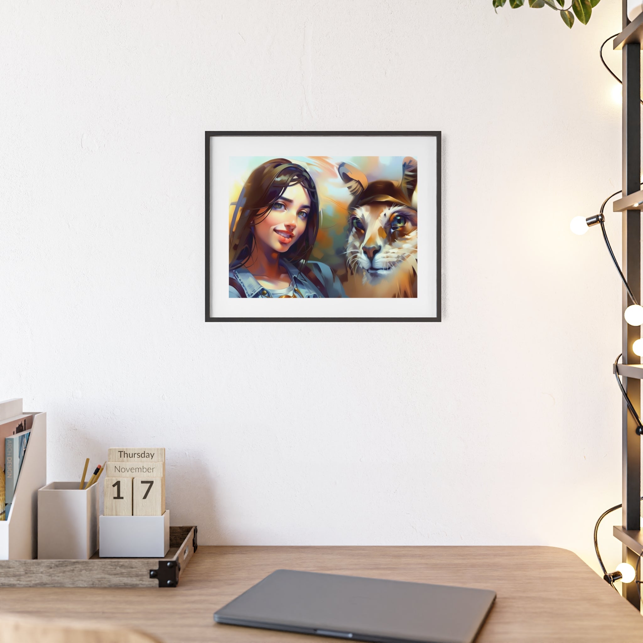 Poster mit Holzrahmen, Art.-Nr. AP 00122 P