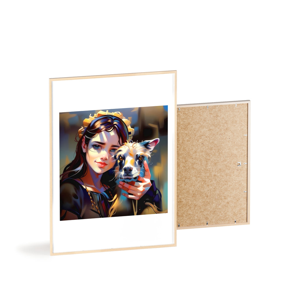 Poster mit Holzrahmen, Art.-Nr. AP 00123 P