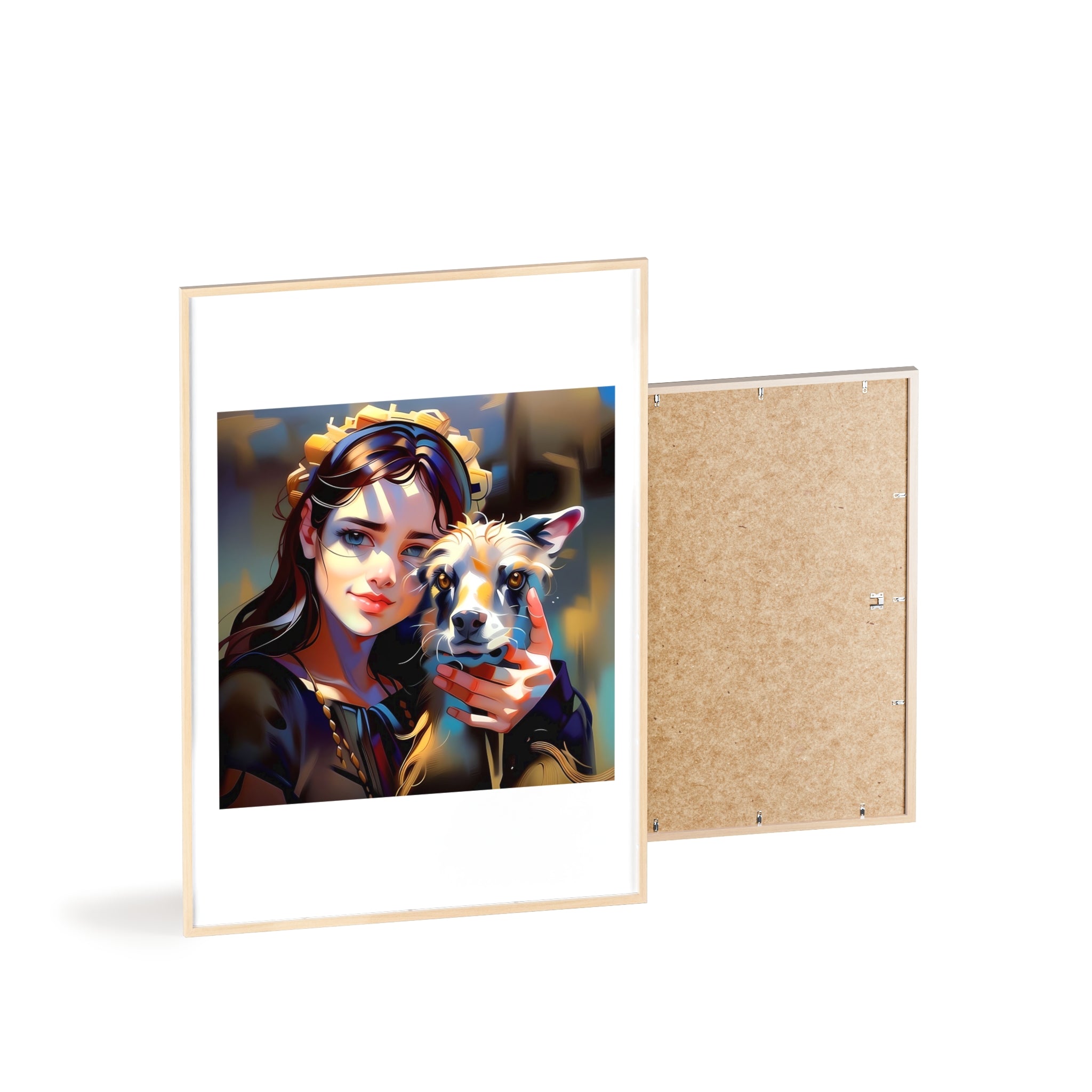 Poster mit Holzrahmen, Art.-Nr. AP 00123 P