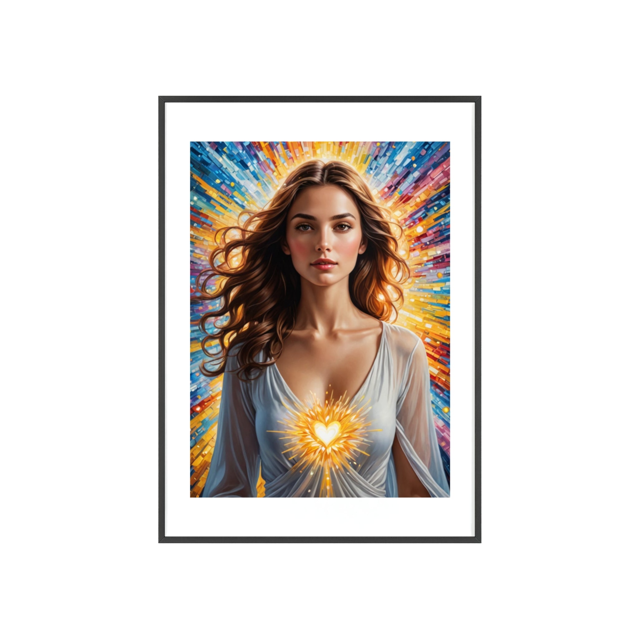 Poster mit Holzrahmen, Art.-Nr. FY 00108 P