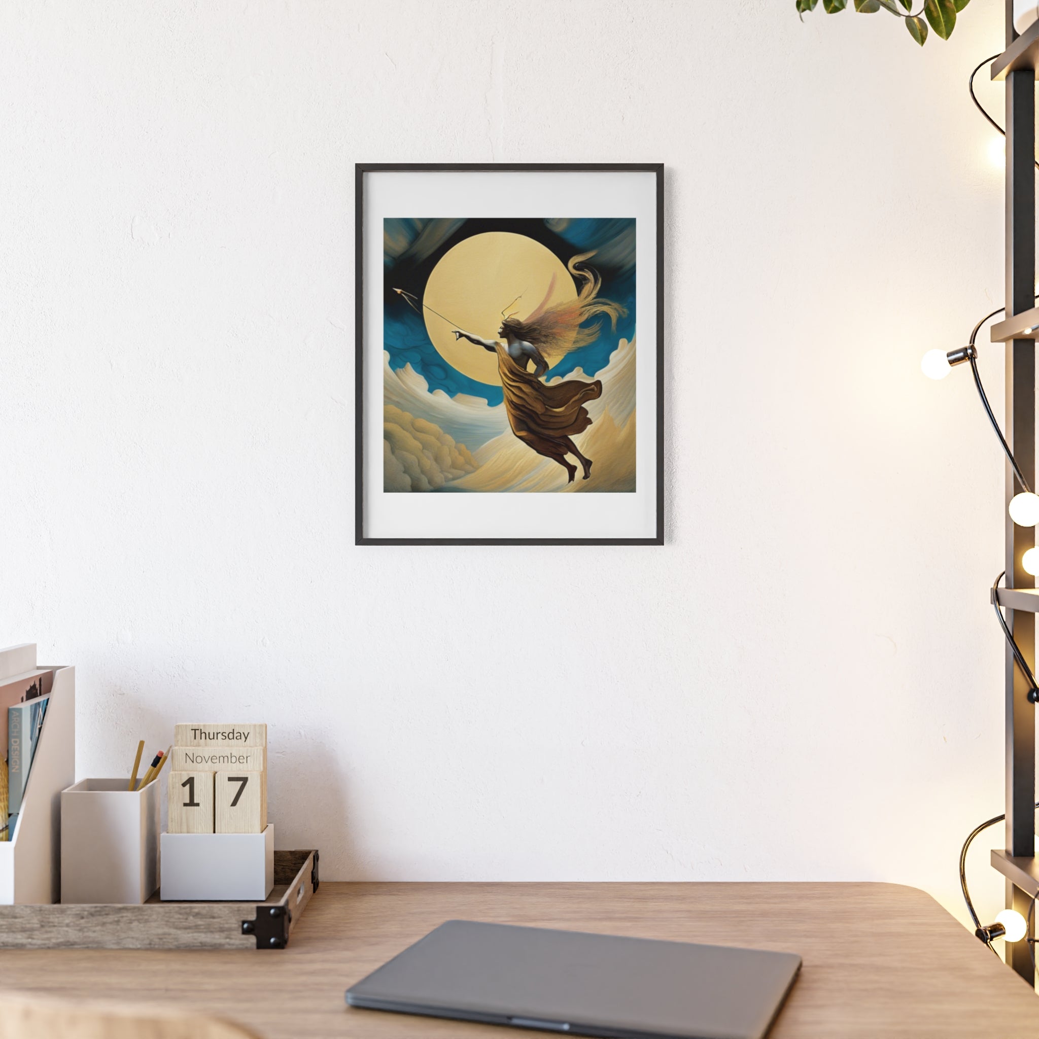 Poster mit Holzrahmen, Art.-Nr. FY 00118 P