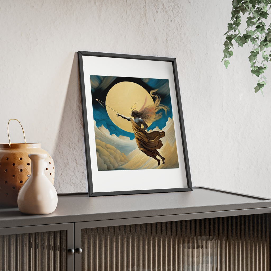 Poster mit Holzrahmen, Art.-Nr. FY 00118 P