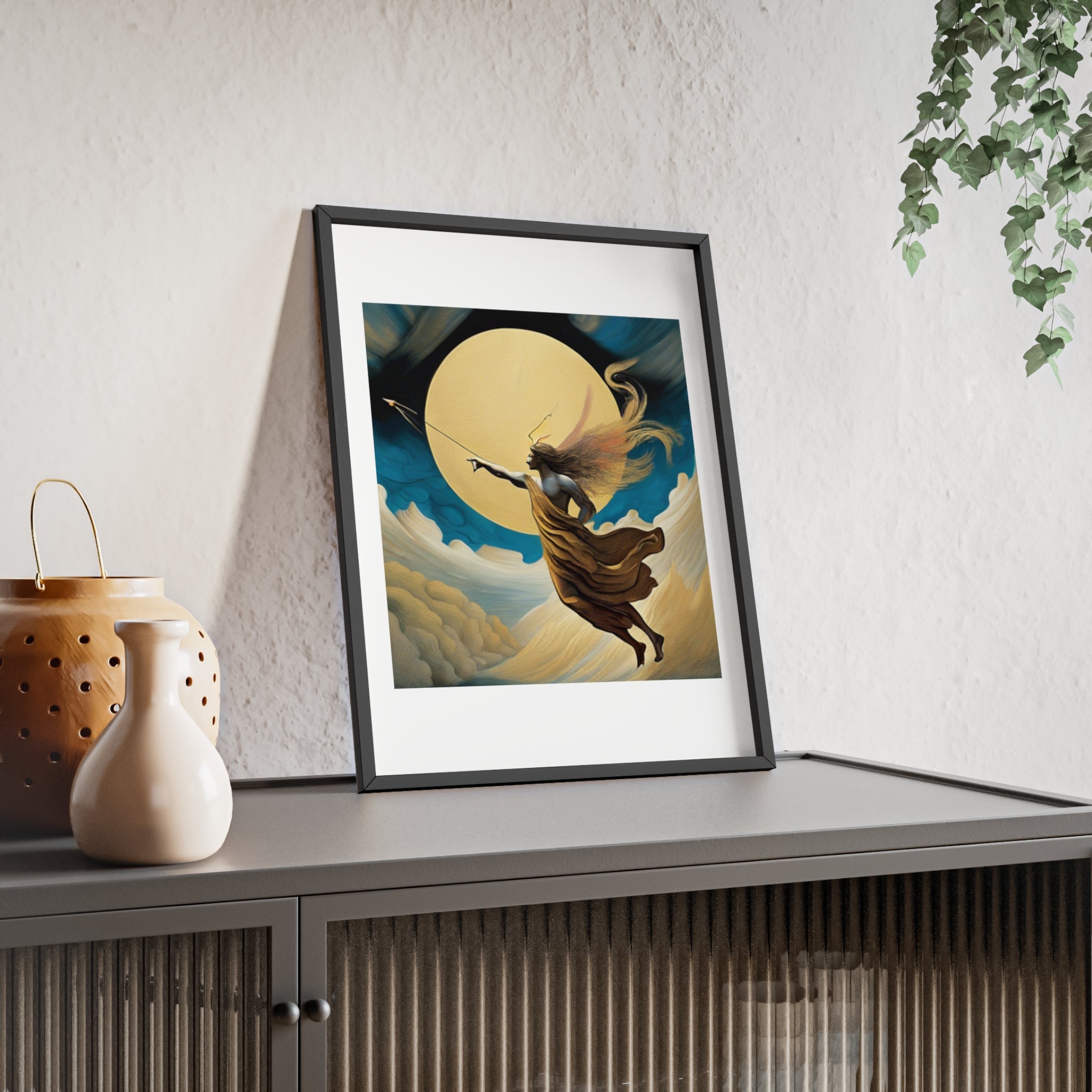 Poster mit Holzrahmen, Art.-Nr. FY 00118 P