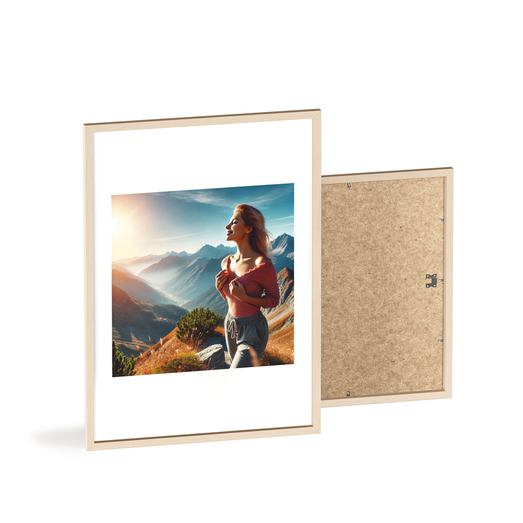 Poster mit Holzrahmen, Art-Nr. AP 00132 P
