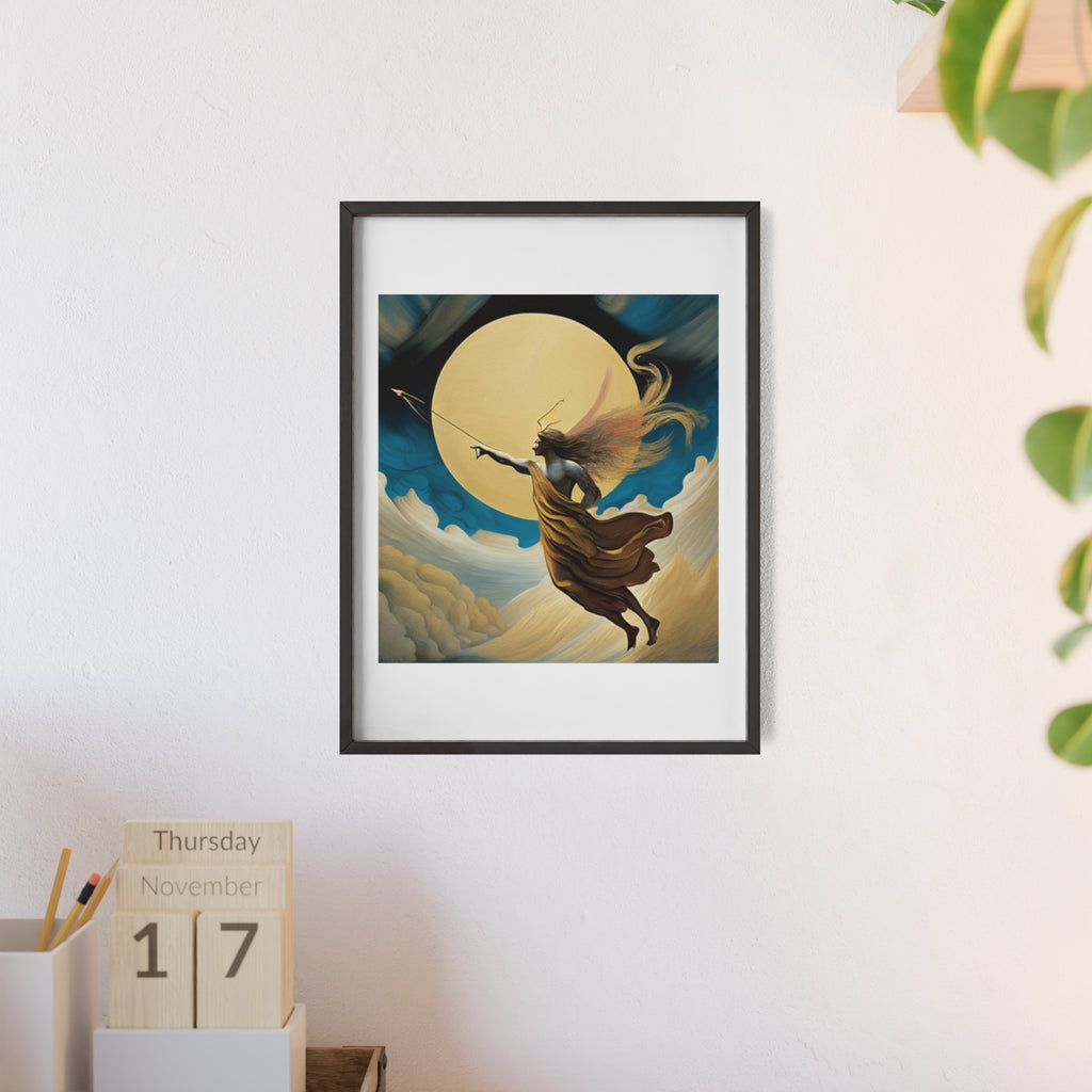 Poster mit Holzrahmen, Art.-Nr. FY 00118 P