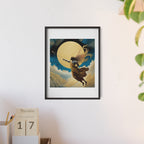 Poster mit Holzrahmen, Art.-Nr. FY 00118 P