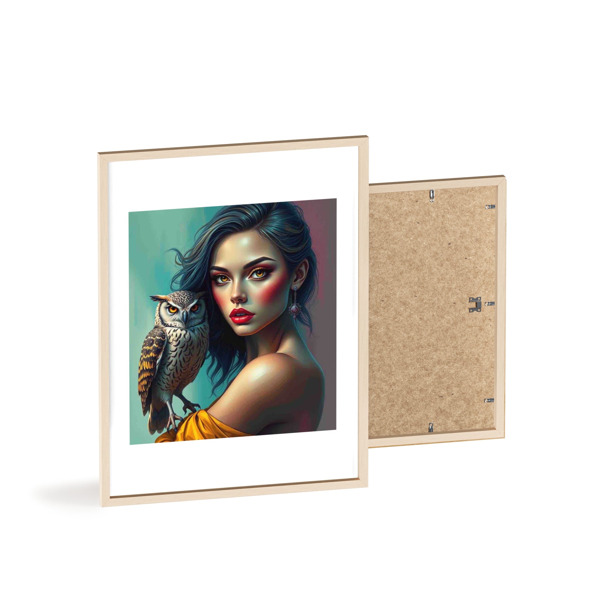 Poster mit Holzrahmen, Art.-Nr. FY 00121 P