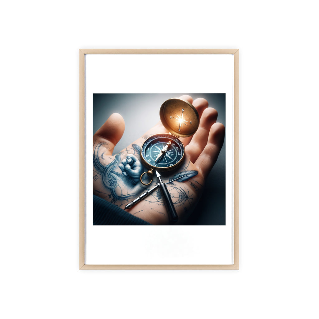 Poster mit Holzrahmen, Art.-Nr. FY 00107 P