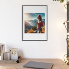 Poster mit Holzrahmen, Art-Nr. AP 00132 P