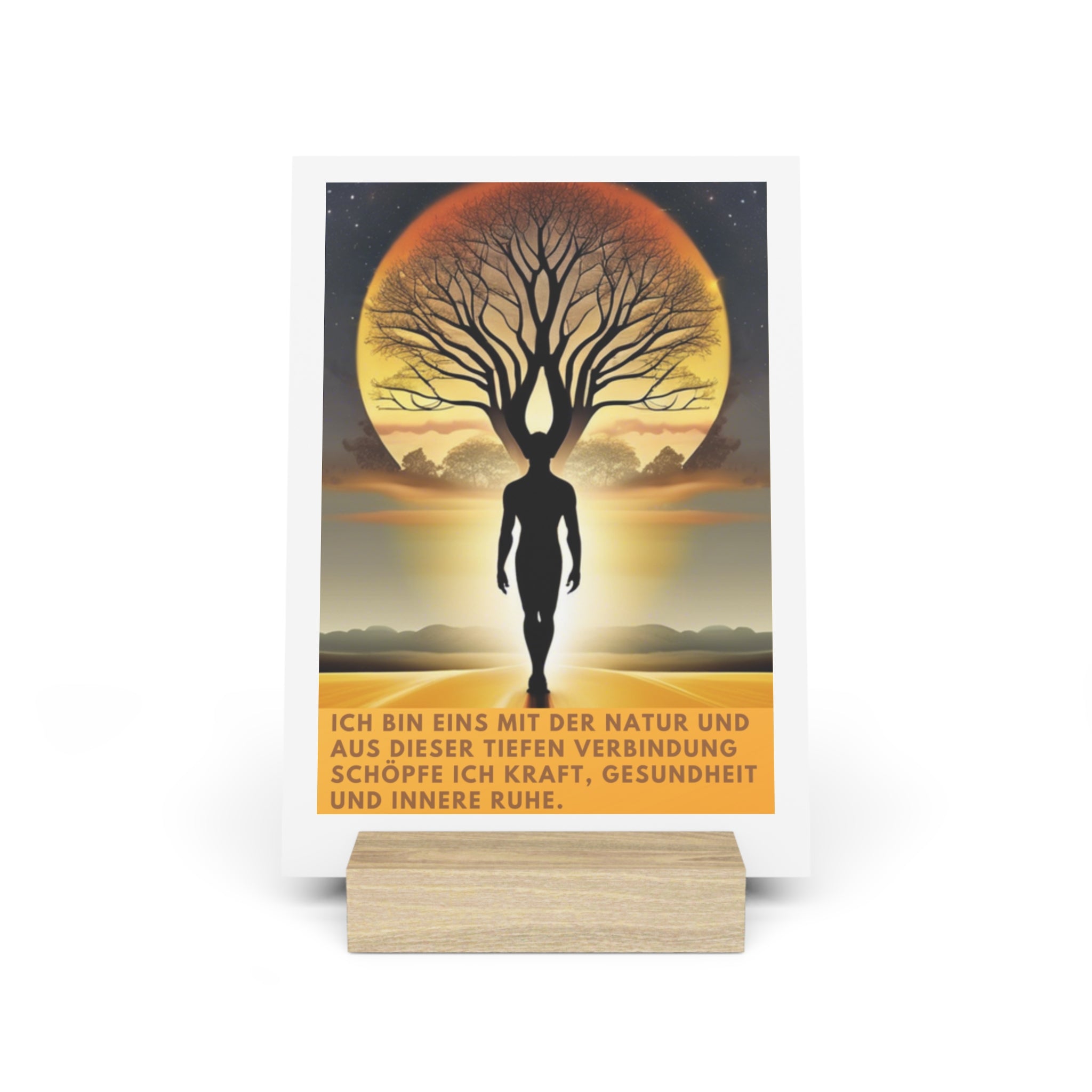 Aufsteller mit Ständer, Art.-Nr. G 001b-6