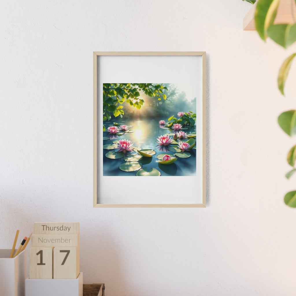 Poster mit Holzrahmen, Art.-Nr. FY 00103 P