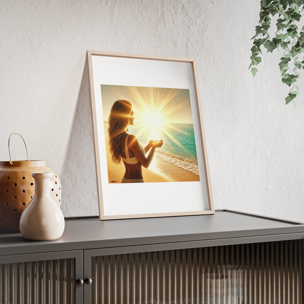 Poster mit Holzrahmen, Art.-Nr. AP 00110 P