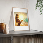 Poster mit Holzrahmen, Art.-Nr. AP 00110 P