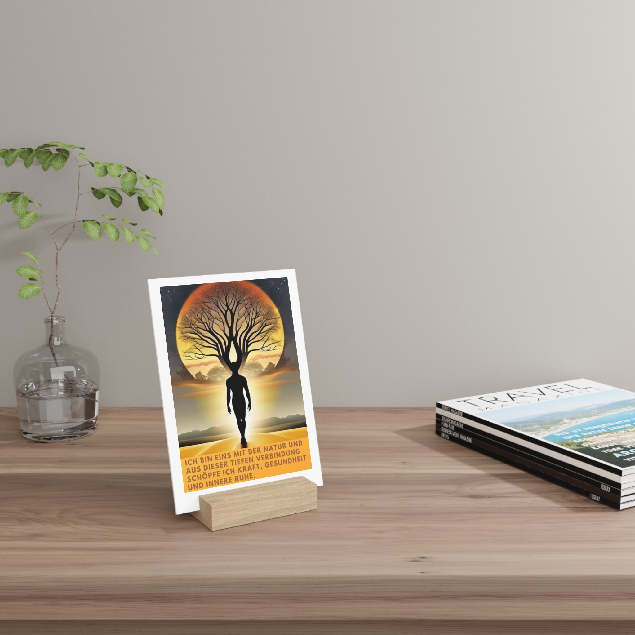 Aufsteller mit Ständer, Art.-Nr. G 001b-6