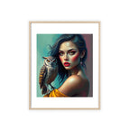 Poster mit Holzrahmen, Art.-Nr. FY 00121 P