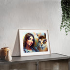 Poster mit Holzrahmen, Art.-Nr. AP 00122 P