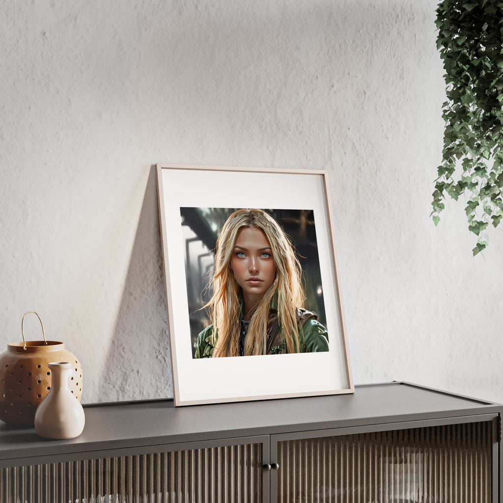 Poster mit Holzrahmen, Art.-Nr. AP 00164 P