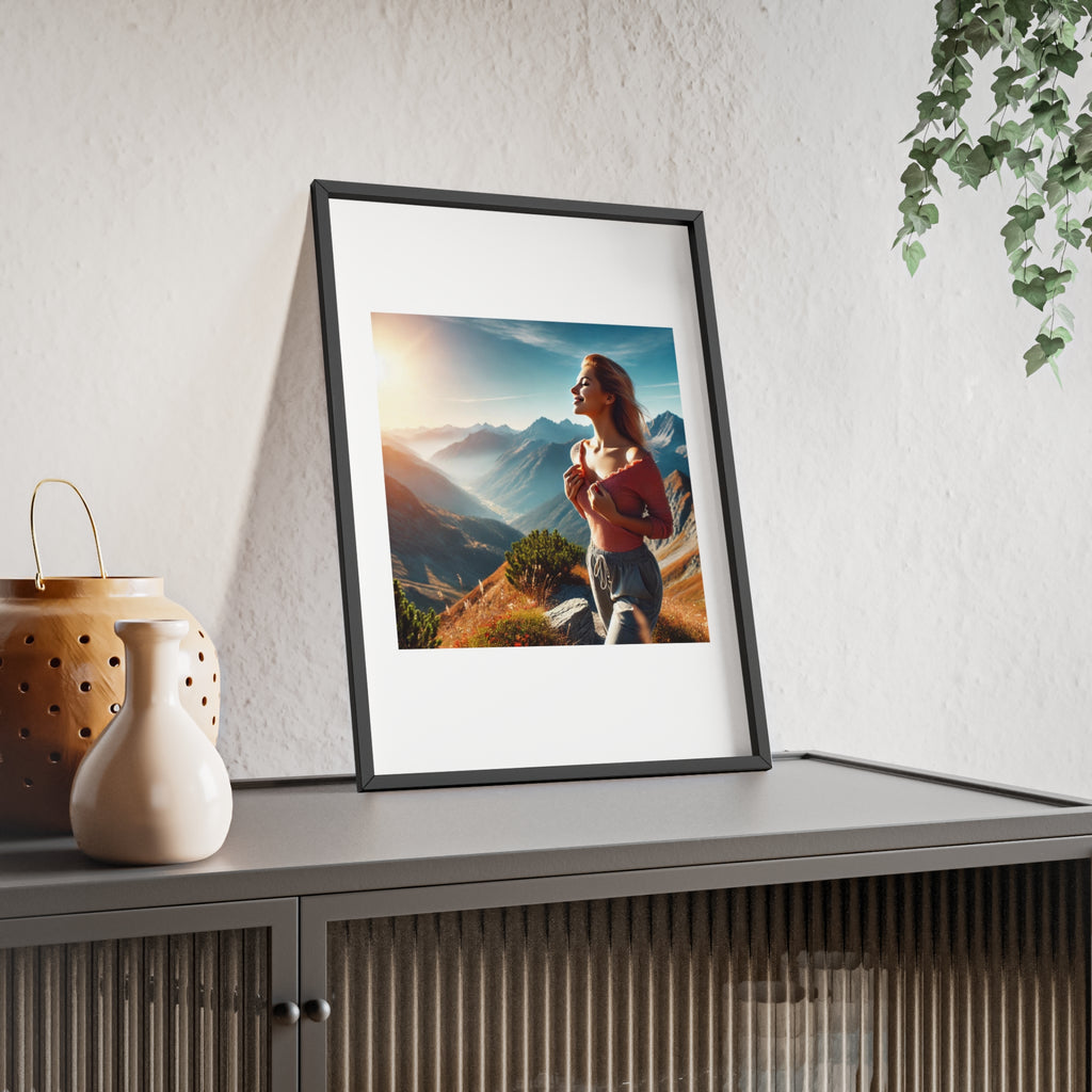 Poster mit Holzrahmen, Art-Nr. AP 00132 P