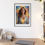 Poster mit Holzrahmen, Art.-Nr. FY 00108 P