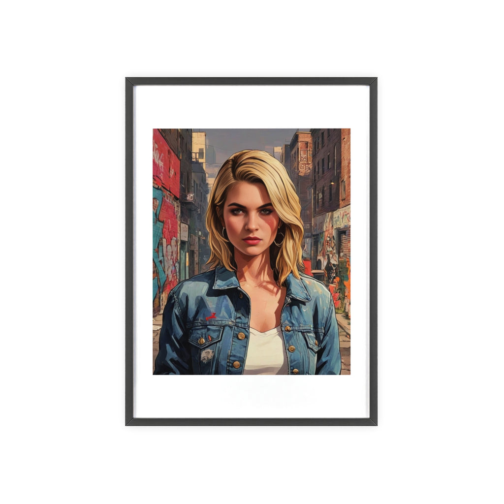 Poster mit Holzrahmen, Art.-Nr. AP 00153 P