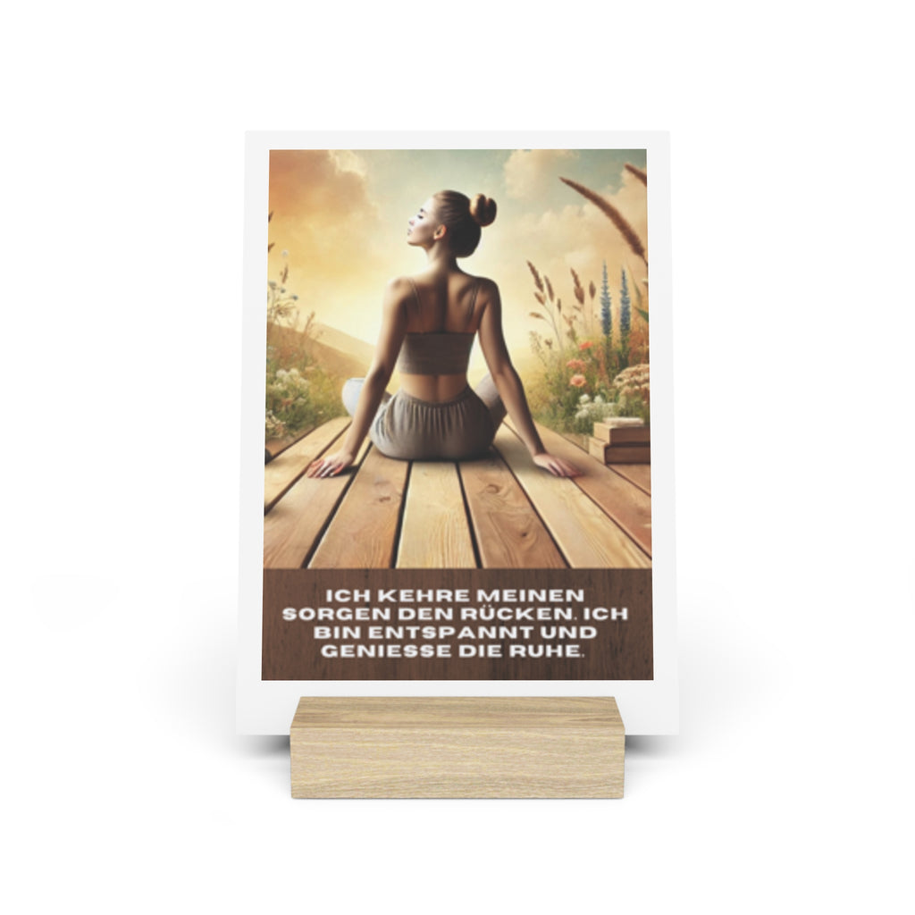 Aufsteller mit Ständer, Art.-Nr. G 004-5