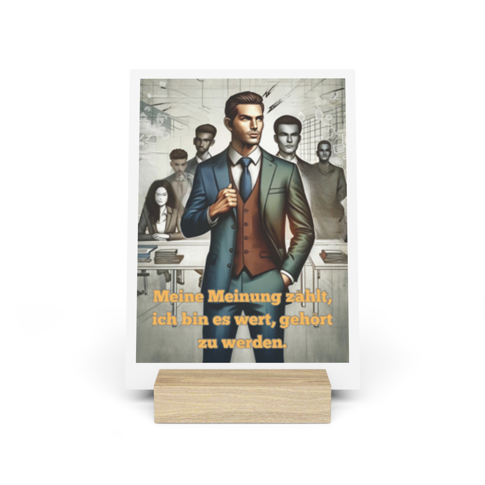 Aufsteller mit Ständer, Art.-Nr. G 005-4