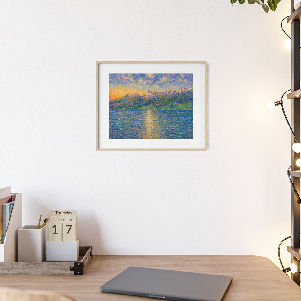 Poster mit Holzrahmen, Art.-Nr. AP 00168 P