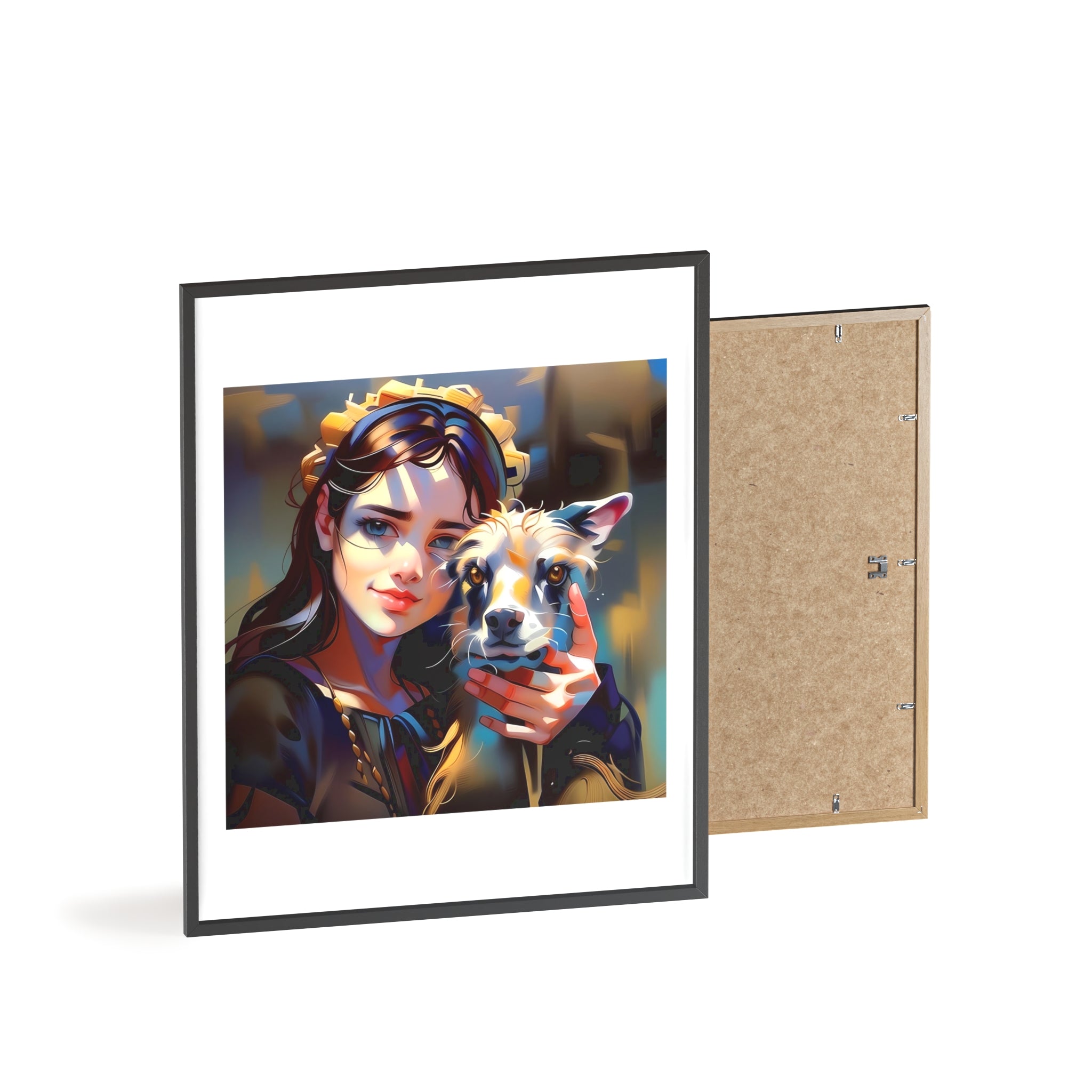 Poster mit Holzrahmen, Art.-Nr. AP 00123 P