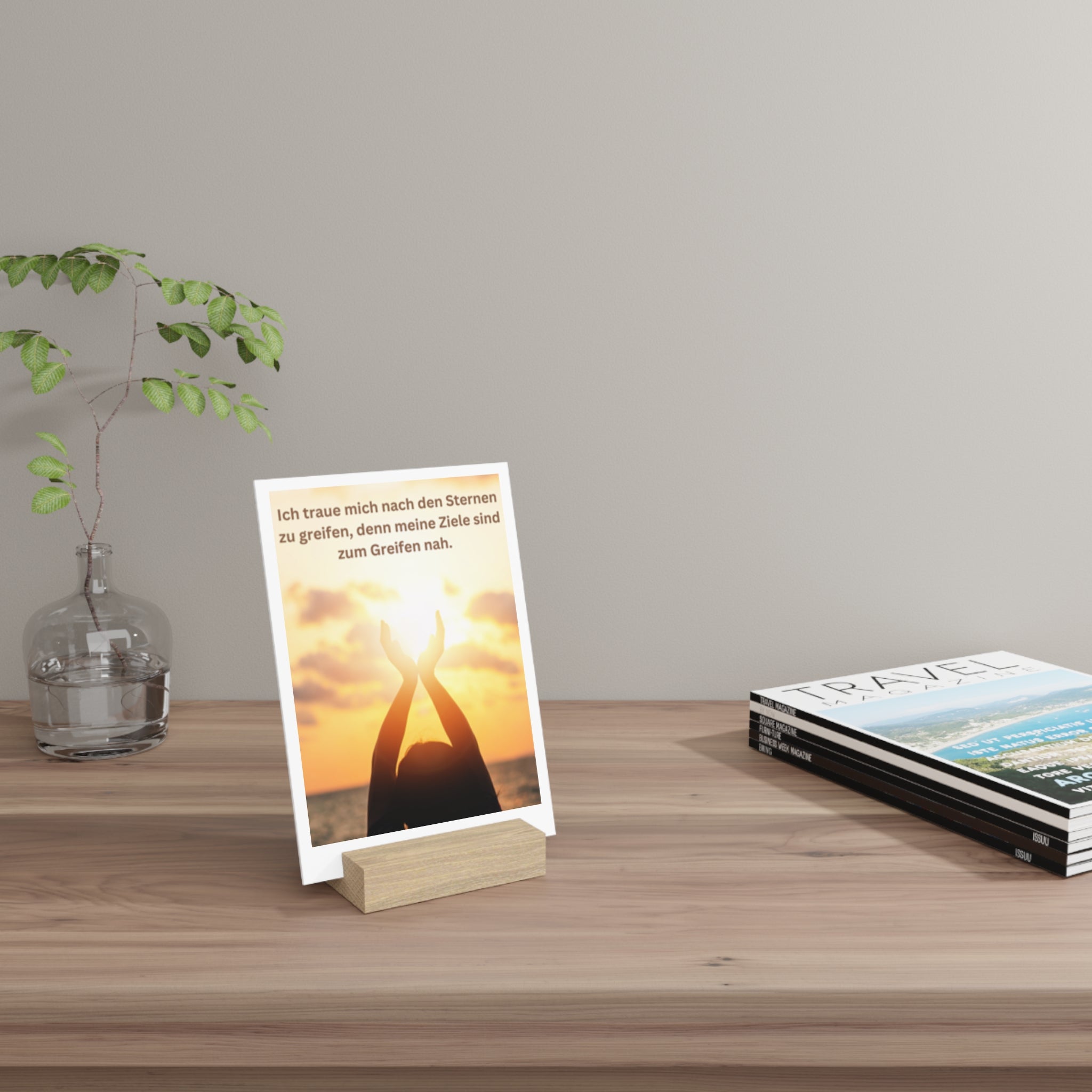 Aufsteller mit Ständer, Art.-Nr. G 002-7