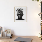 Poster mit Holzrahmen, Art.-Nr. FY 00106 P