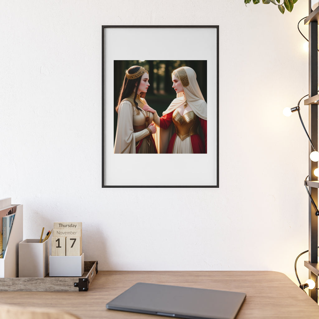 Poster mit Holzrahmen, Art.-Nr. FY 00115 P