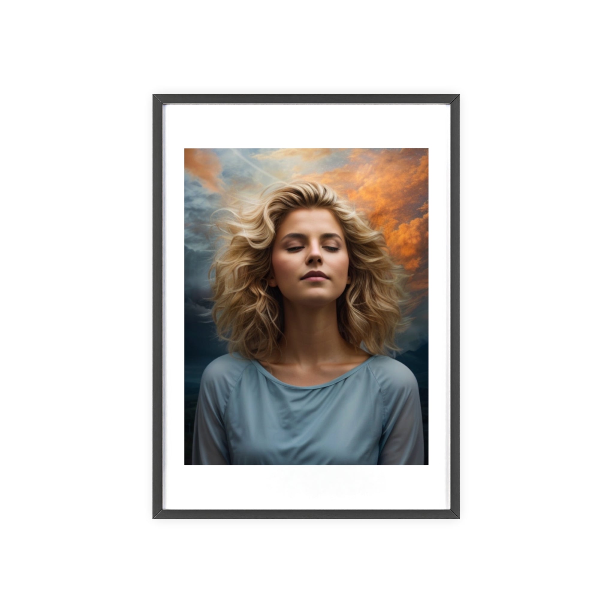 Poster mit Holzrahmen, Art.-Nr. FY 00109 P