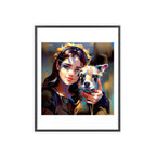 Poster mit Holzrahmen, Art.-Nr. AP 00123 P