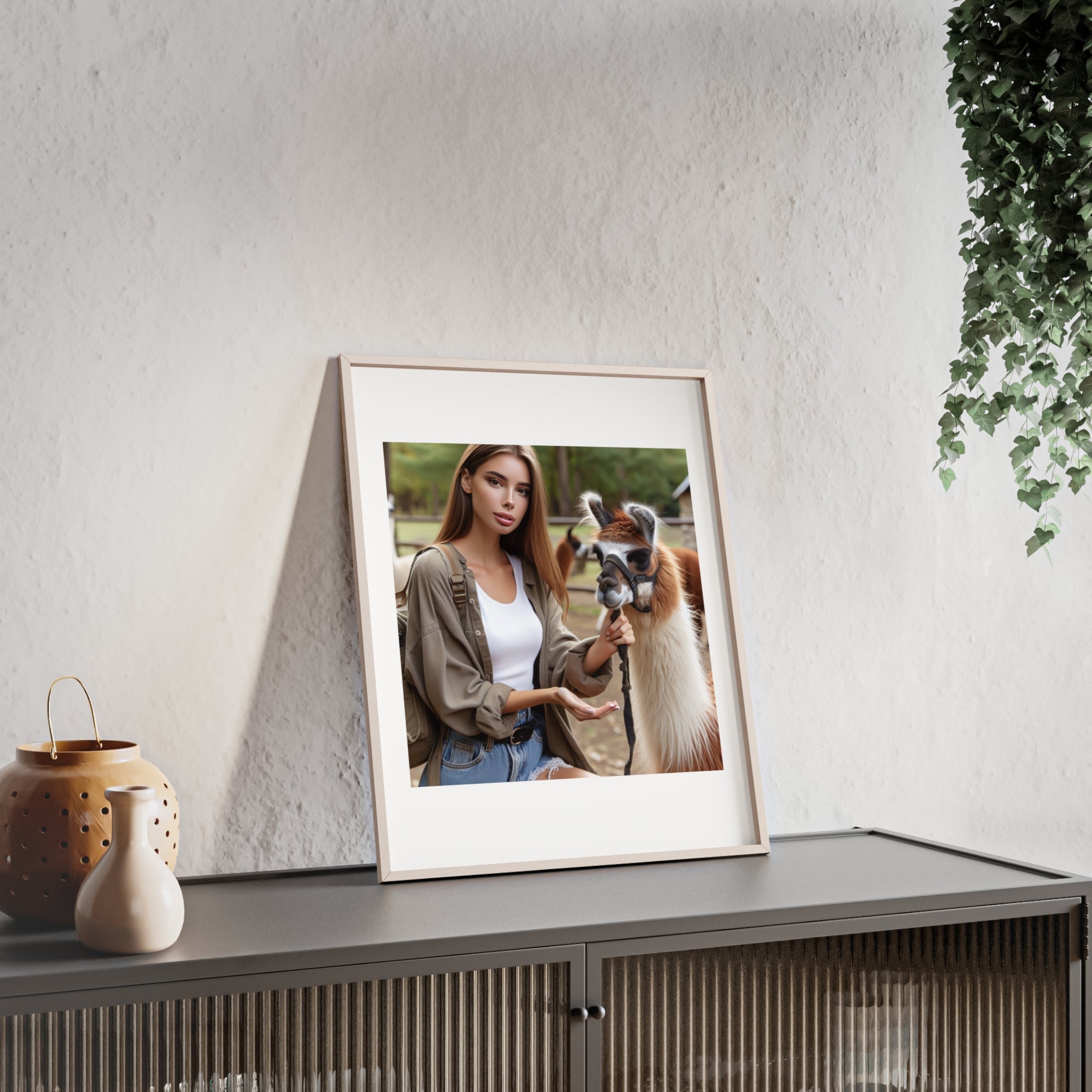 Poster mit Holzrahmen, Art.-Nr. FY 00117 P