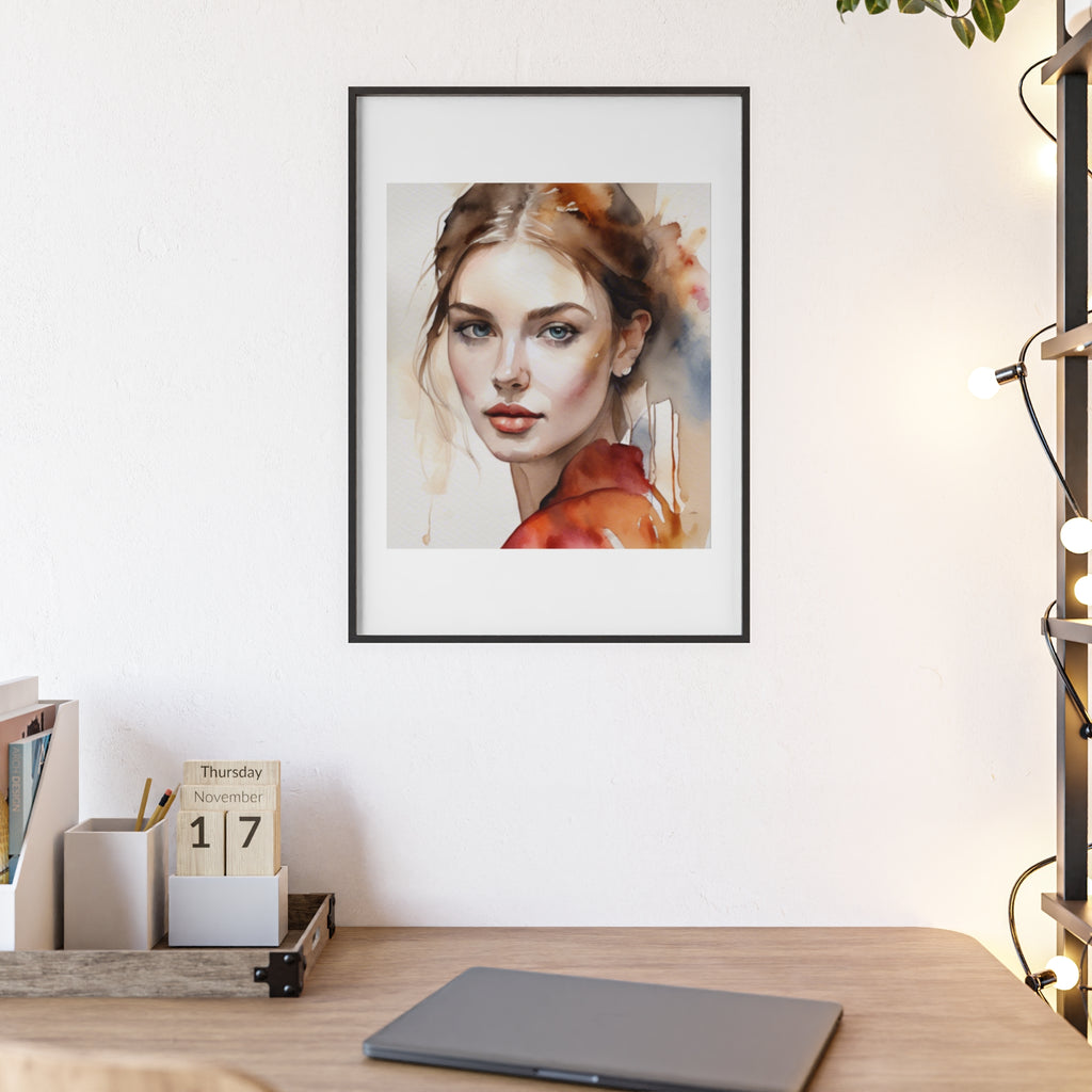 Poster mit Holzrahmen, Art.-Nr. AP 00163 P