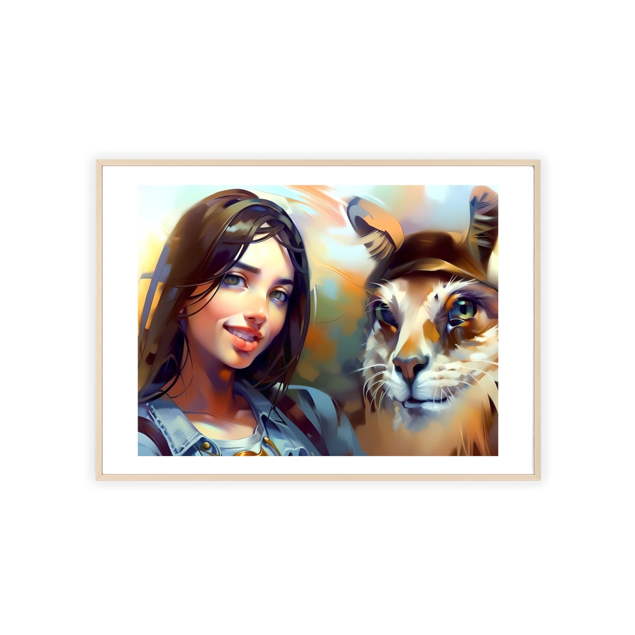 Poster mit Holzrahmen, Art.-Nr. AP 00122 P