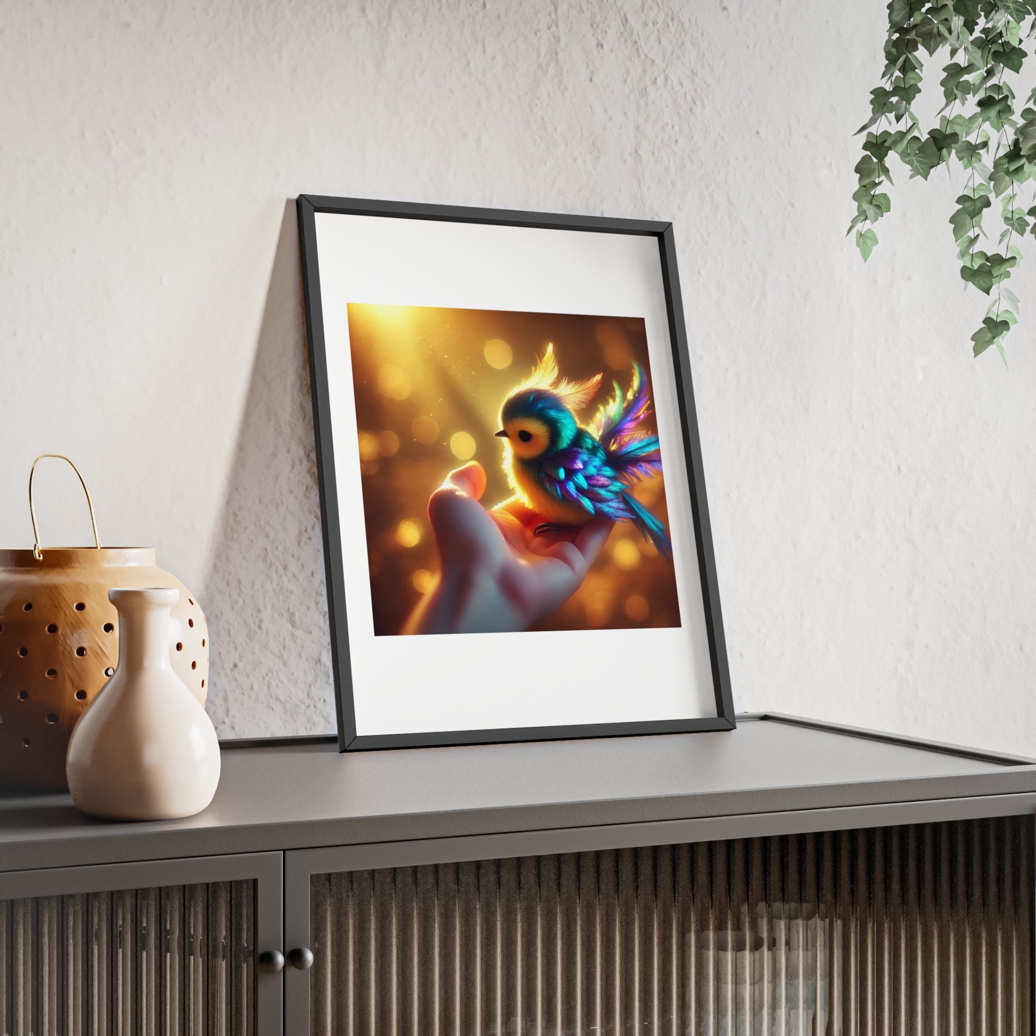 Poster mit Holzrahmen, Art.-Nr. FY 00112 P