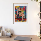 Poster mit Holzrahmen, Art.-Nr. AP 00145 P