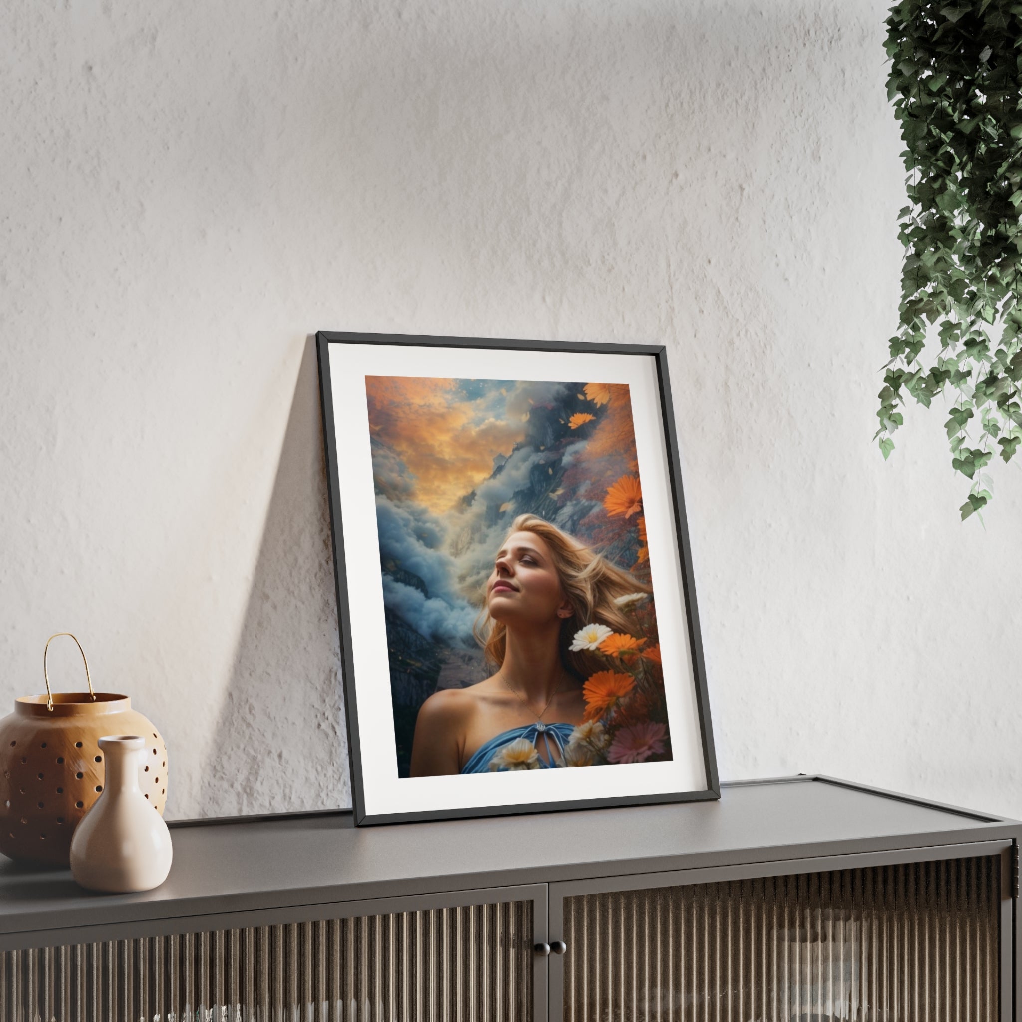 Poster mit Holzrahmen, Art.-Nr. AP 00139 P