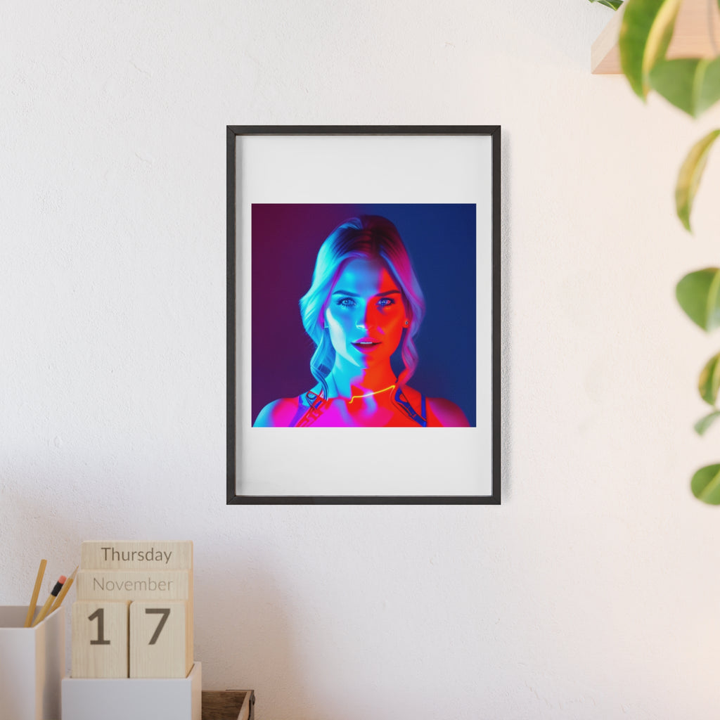 Poster mit Holzrahmen, Art.-Nr. AP 00101 P