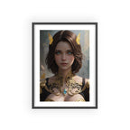 Poster mit Holzrahmen, Art.-Nr. FY 00132 P