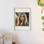 Poster mit Holzrahmen, Art.-Nr. AP 00120 P