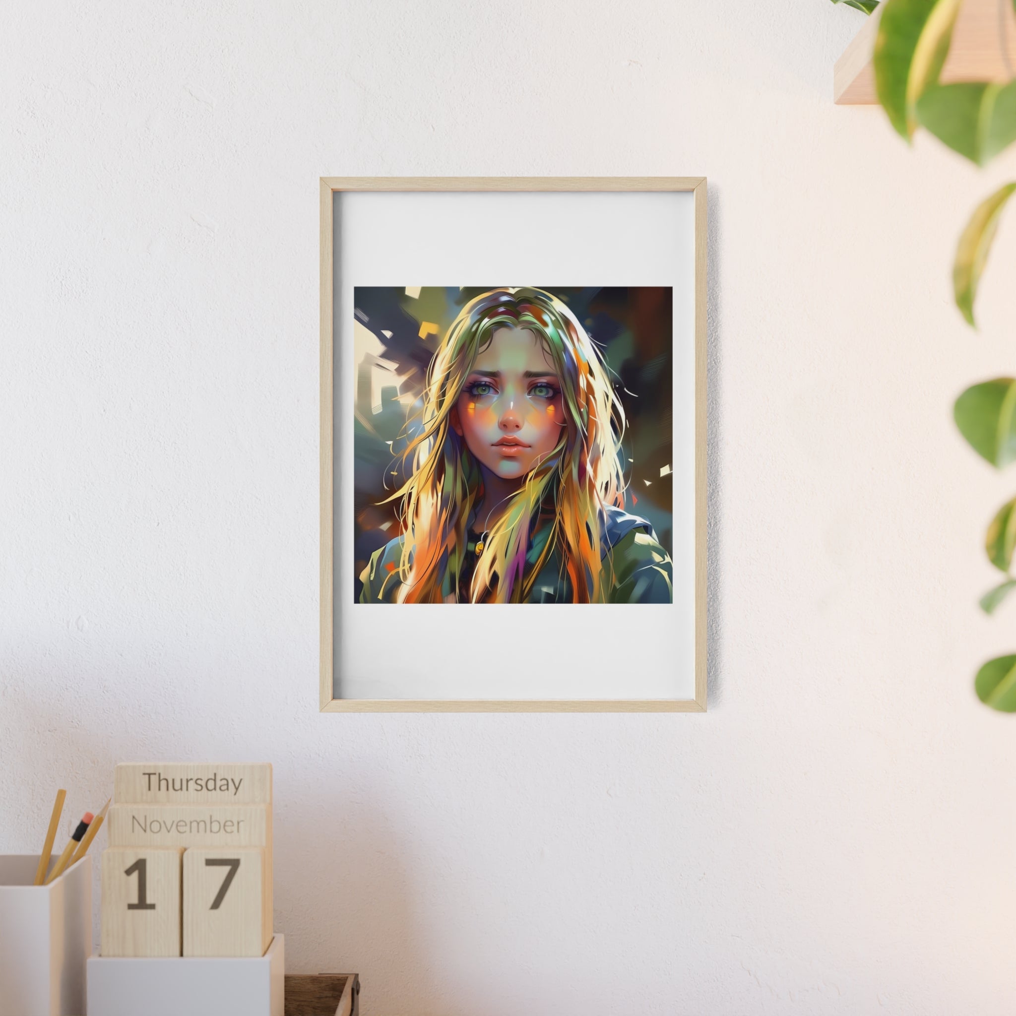 Poster mit Holzrahmen, Art.-Nr. AP 00120 P